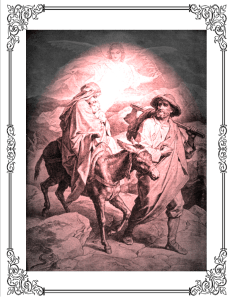 The First Christmas pink bw